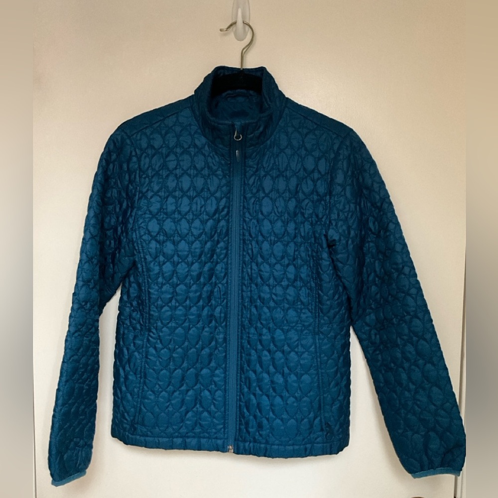 Lands End Women's Primaloft Packable Jacket Neptune Blue Sz XS/P (2-4)